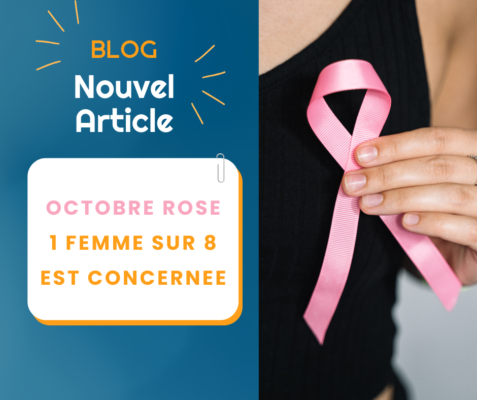 OCTOBRE ROSE : 1 FEMME SUR 8 EST CONCERNEE